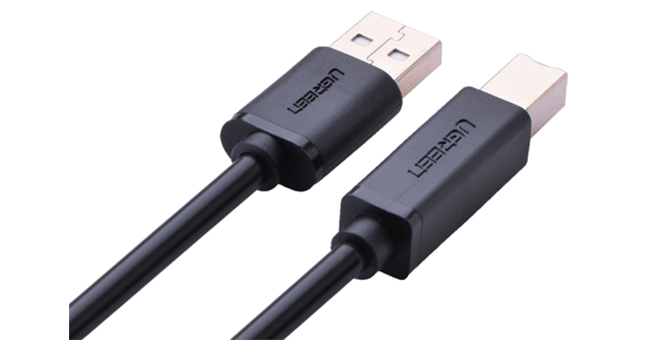 Dây máy in USB 2.0 dài 1.5M Ugreen (10350) US135